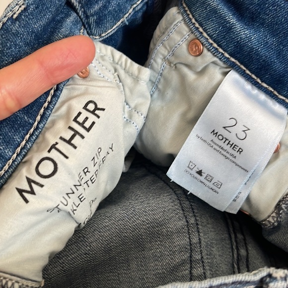 Mother Women's Jeans The Stunner Ankle Fray - Picture 6 of 7